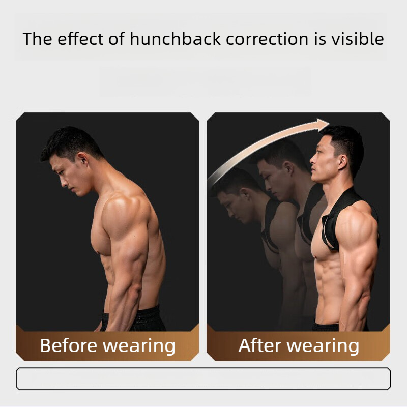 Posture Corrector Back Brace - Erkekler için sırt duruş düzeltici, yetişkinler
