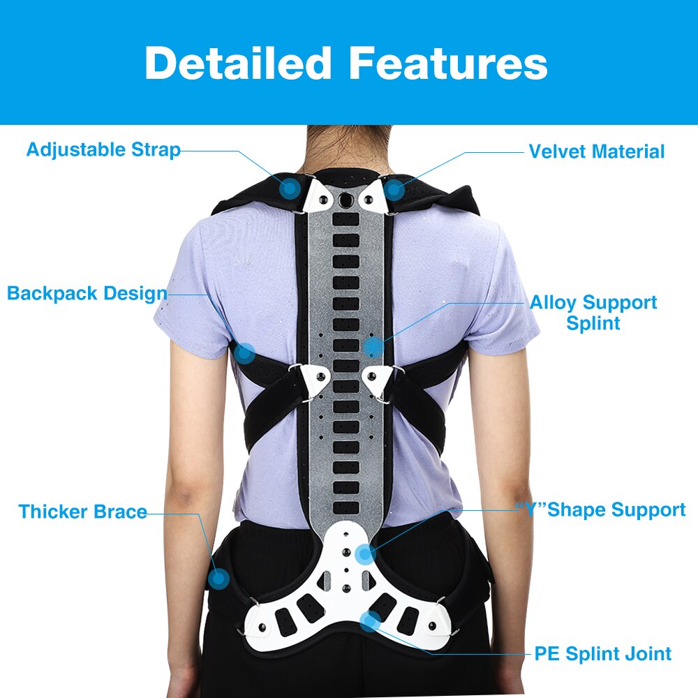 Posture Corrector Back Brace - Lomber Spinal Bad Back Duruş Düzeltici