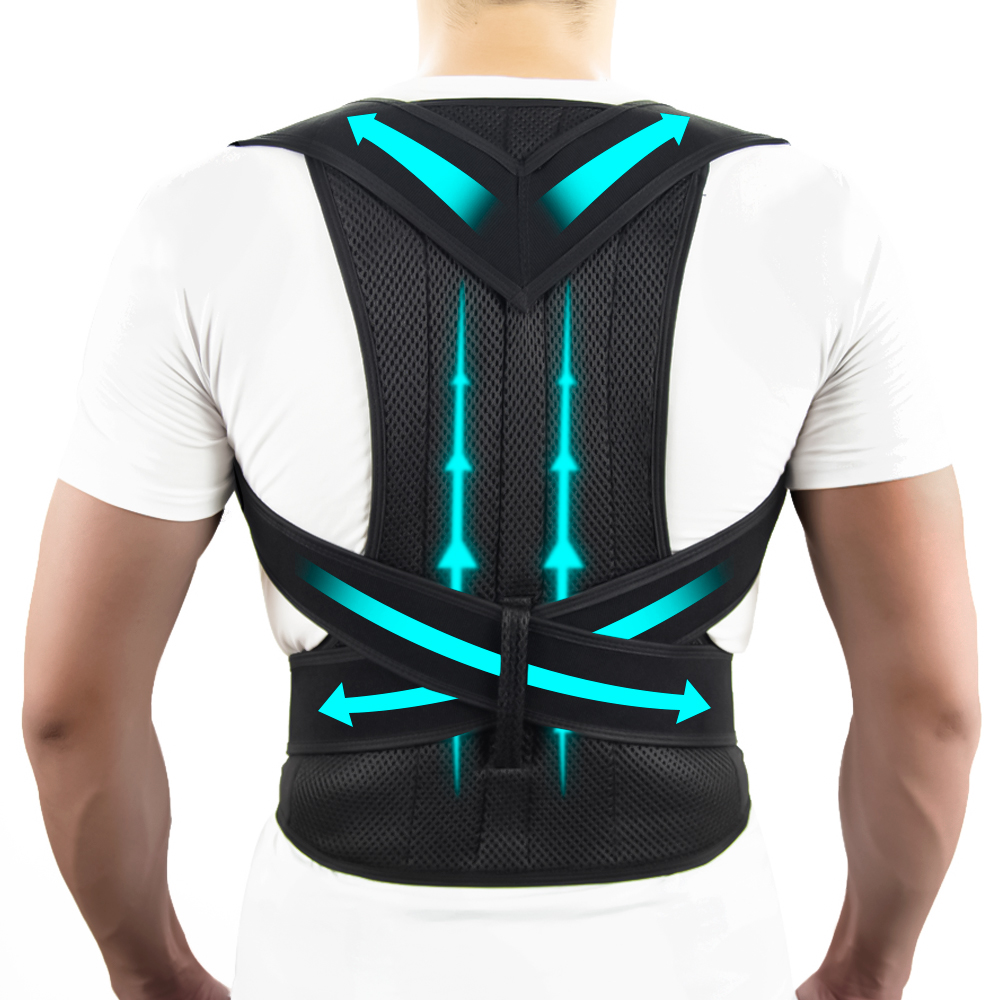 Posture Corrector Back Brace - Kadınlar ve Erkekler için Sırt Destekleyici