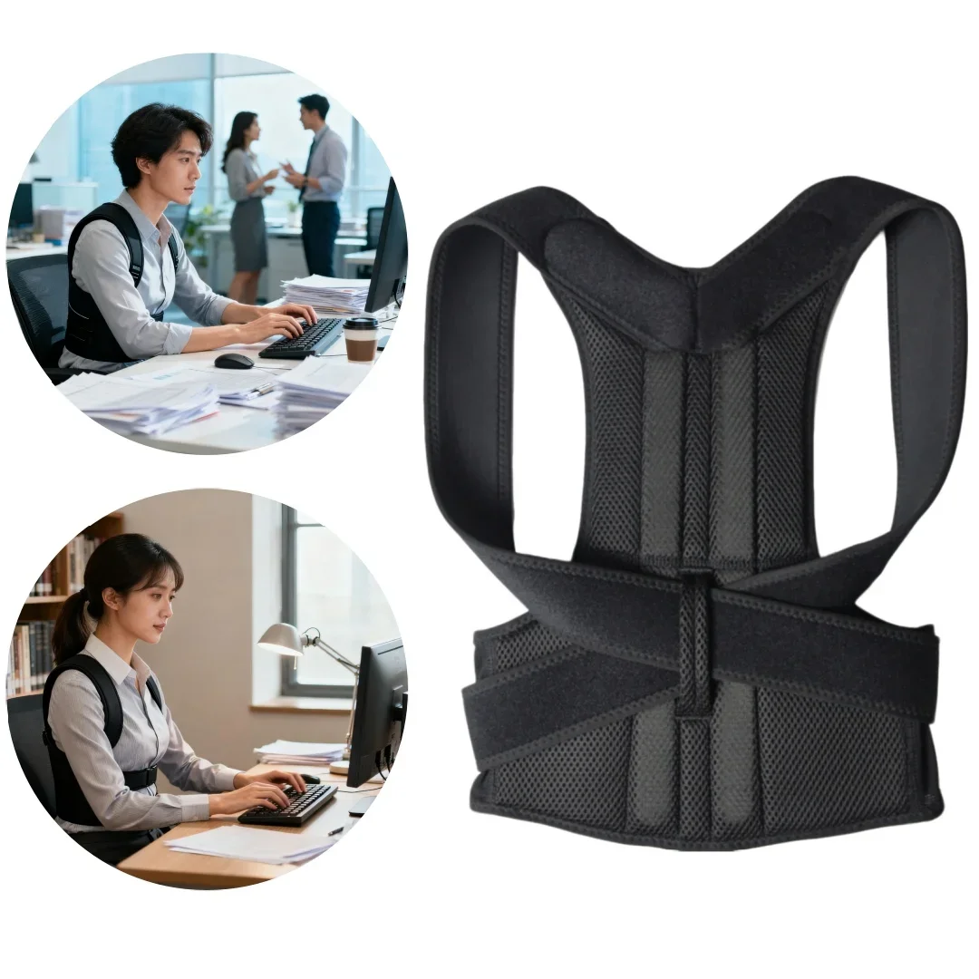 Posture Corrector Back Brace - Yeni Üst Sırt Duruş Düzeltici, Klavikula