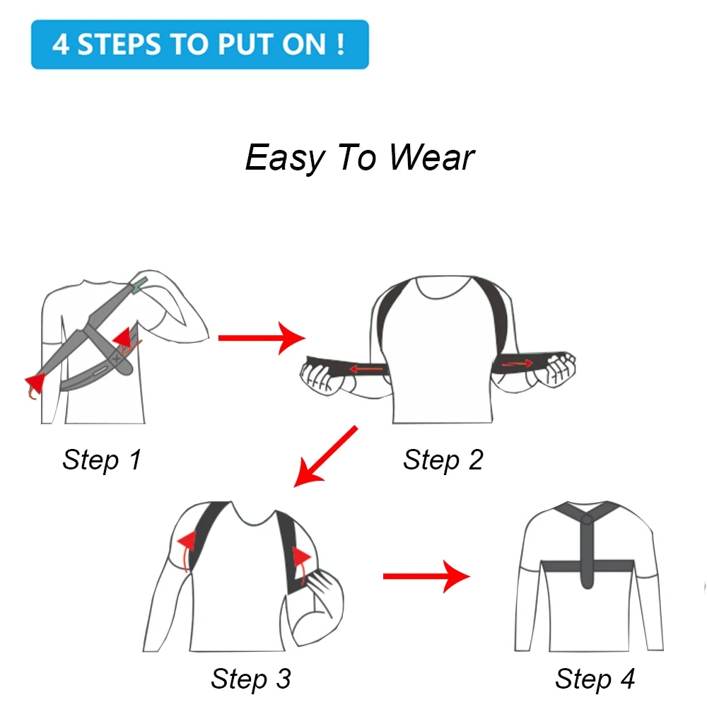 Geri Duruş Düzeltme Kemeri Kam - Posture Corrector Back Brace incelemesi ve fiyatı